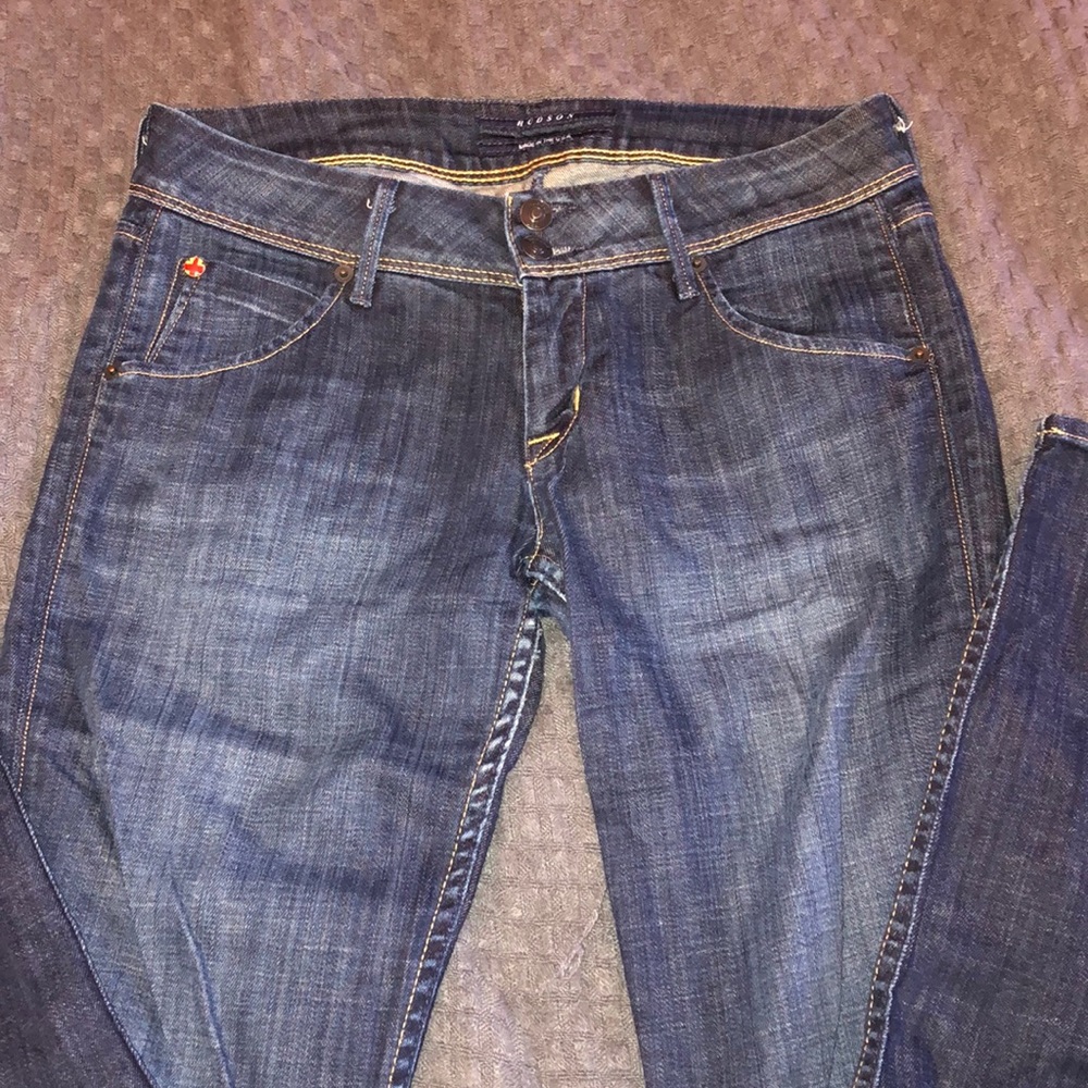 Hudson Blue Skinny Ankle Jeans